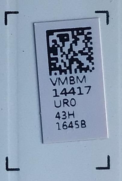 KIT DE LED'S PARA TV SAMSUNG ( 3 PZ ) / NUMERO DE PARTE HRS-H535-0430000-0310-3030-12.5-N-V11 / 75.2ML16G001 / L6+L8 C8 V30 W3 21 47 / 17616 / PANEL CY-BA043HGER1 / MODELO UE43AU7172U - Imagen 5